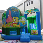 inflatable castle Spongebob Classic inflatable castles slide